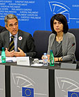 La VicePresidente del Parlamento Europeo  Roberta Angelilli