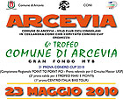 Locandina 6° trofeo Comune di Arcevia