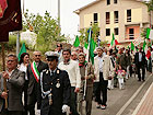 Il corteo a Corinaldo per la Festa della Repubblica