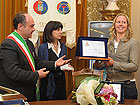 Massimo Bello, Roberta Angelilli e Monique Van Der Vorst