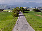 La strada della contrada Pezzolo ad Ostra Vetere