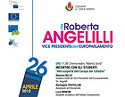 Locandina programma visita On. Angelilli