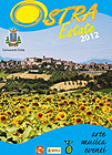 Locandina calendario di eventi Ostra Estate 2012