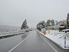 Neve lungo le strade